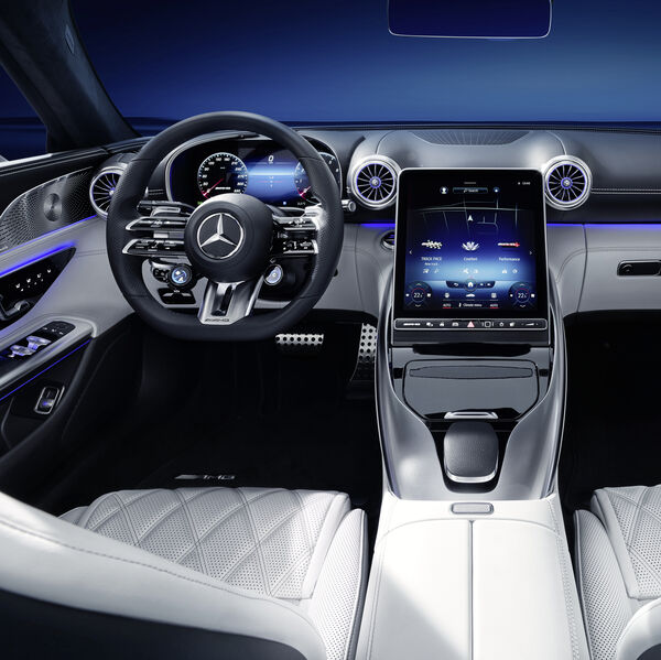Mercedes-AMG SL: der Powercruiser zeigt sein Interieur